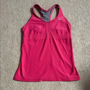 Nike Fuchsia Racerback Tank Top